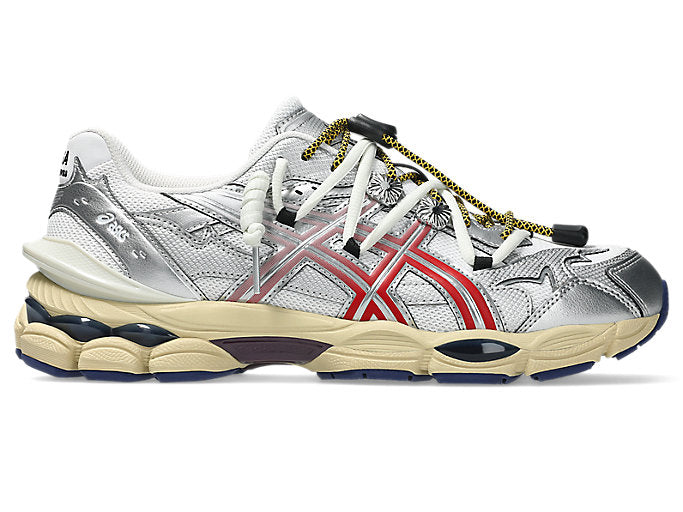 Asics Gel Cumulus 16 TOGA White Red Pure Silver