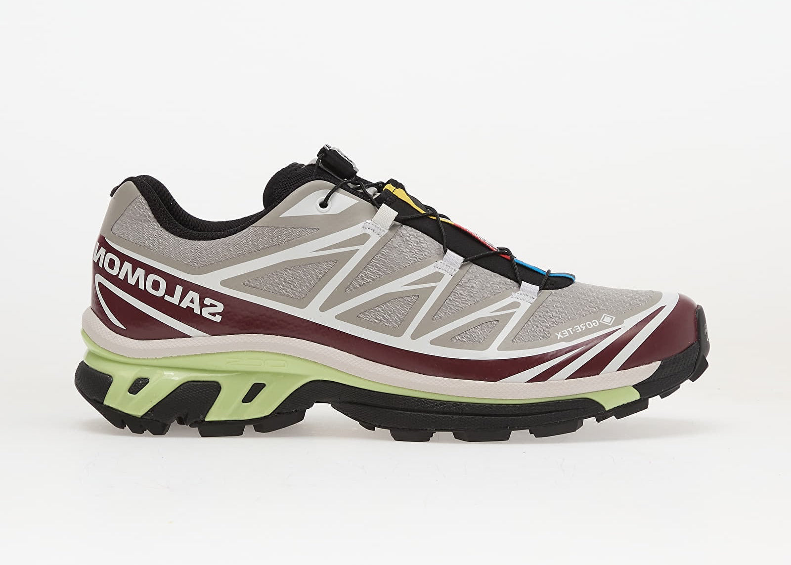 Salomon XT-6 Gore-Tex Paloma Maroon Banner