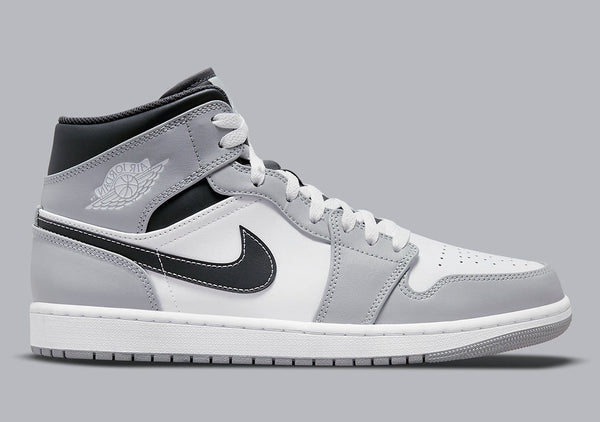 Air Jordan 1 Mid Light Smoke Grey Anthracite
