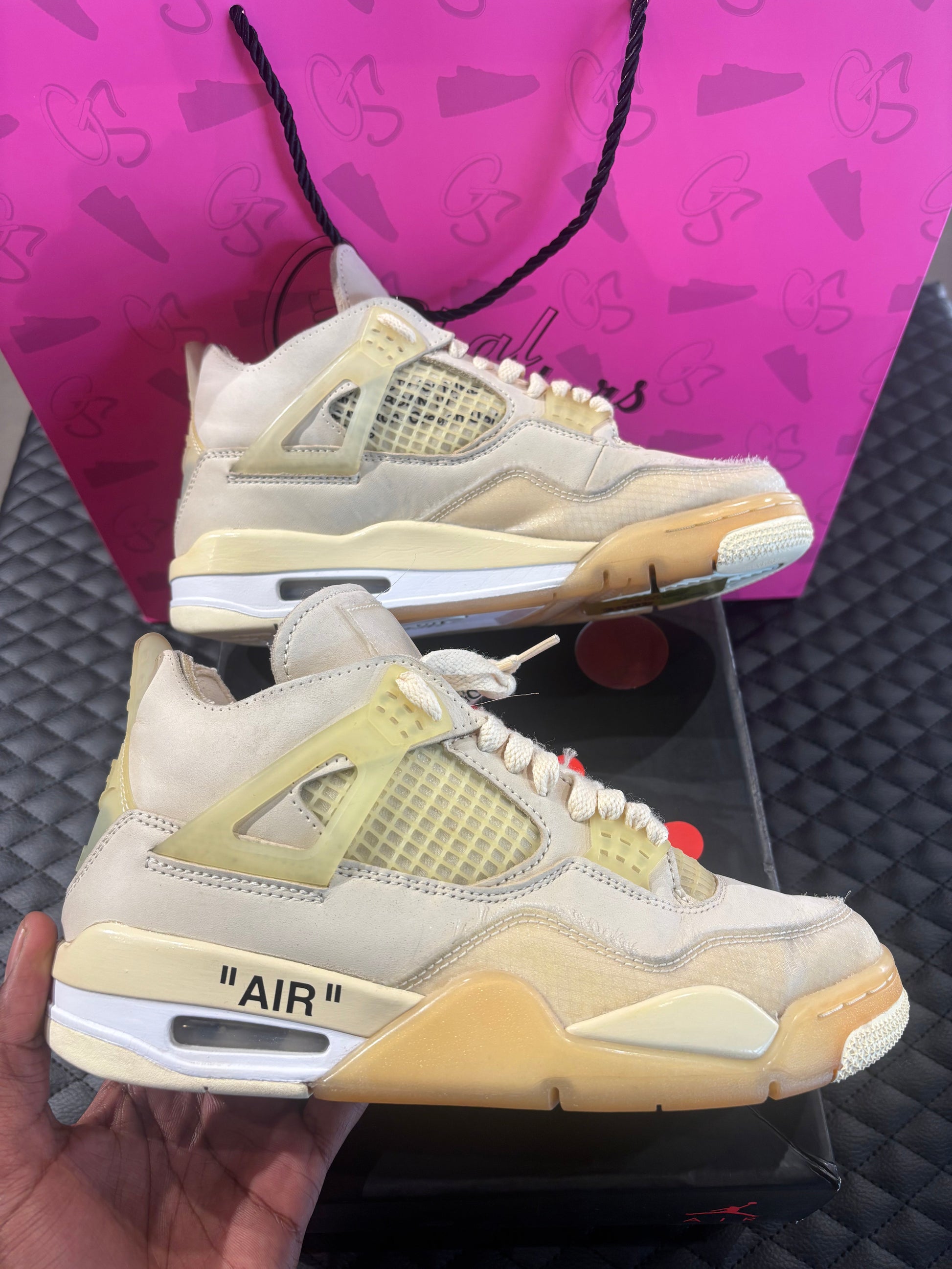 Jordan 4 Retro Off White OCCASION 38