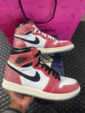 Jordan 1 High rétro lacets bleus Trophy Room Chicago OCCASION 43