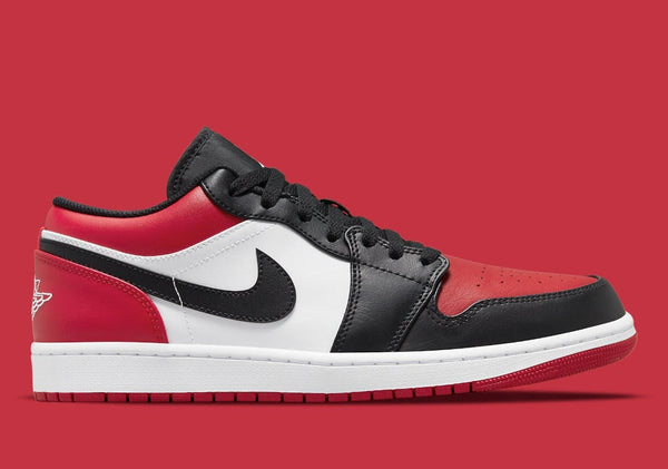 Jordan 1 Low Bred Toe