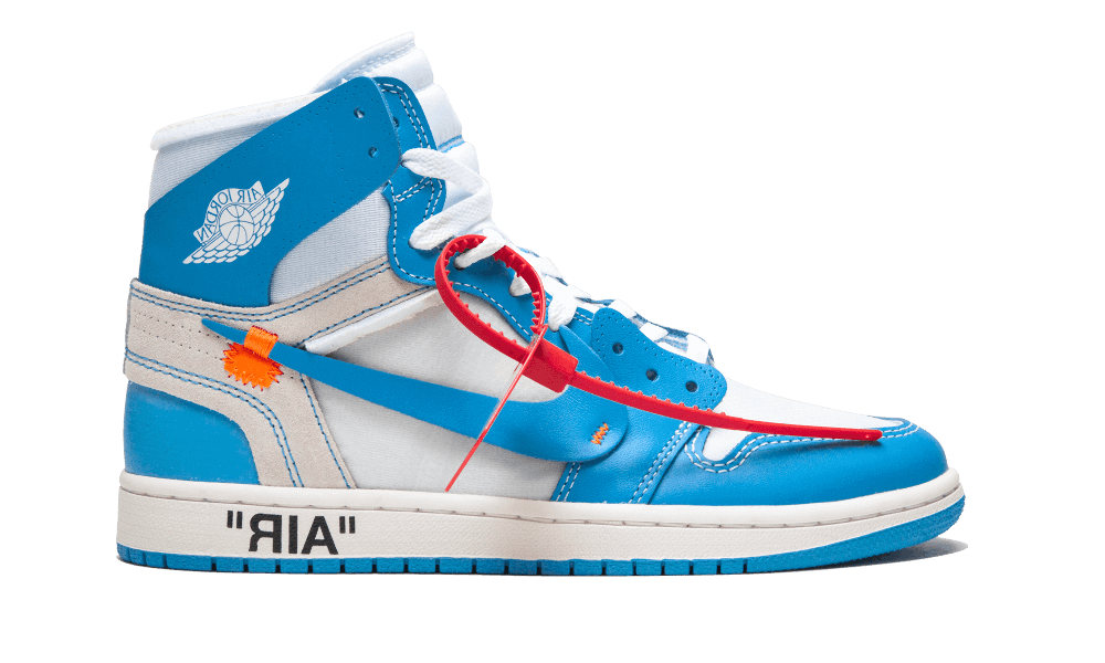 Air Jordan 1 Retro High Off White University Blue