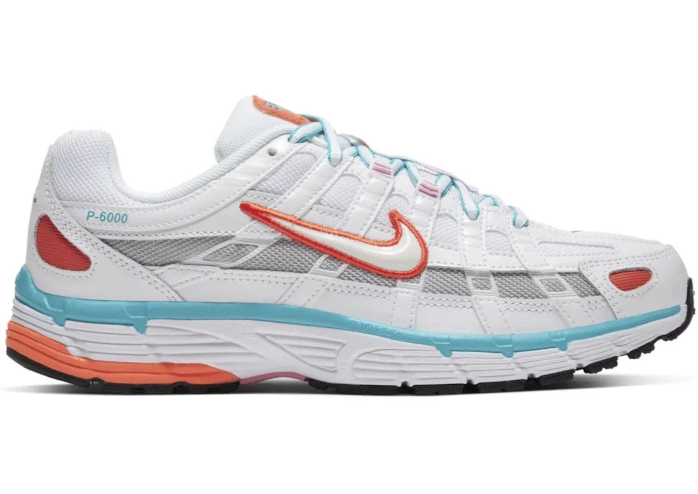 Nike P-6000 White ''Oracle Aqua''