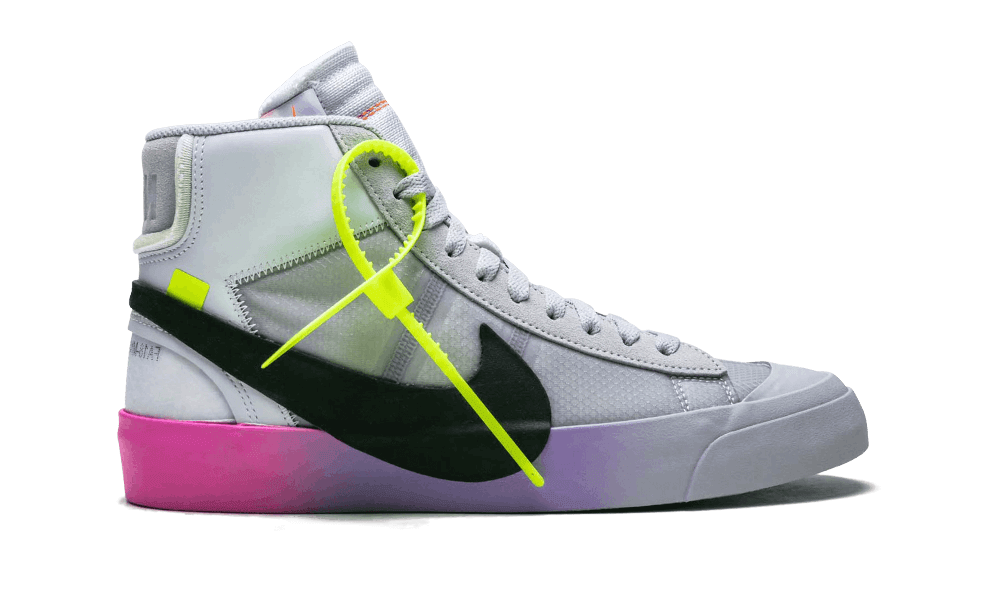 Nike Blazer Mid Off-White Wolf Grey Serena "Queen"