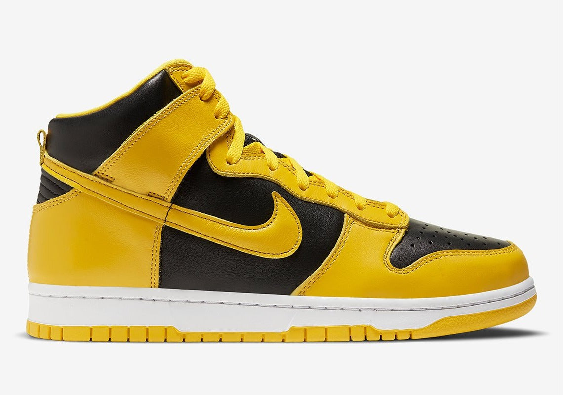 Nike Dunk High Black Varsity Maize