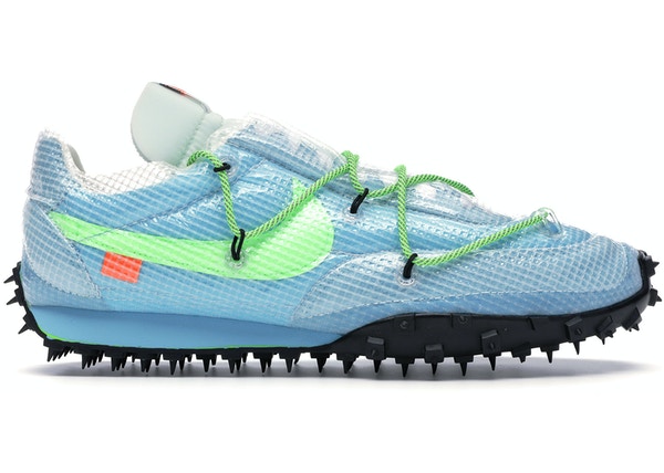Nike Waffle Racer Off-White Vivid Sky