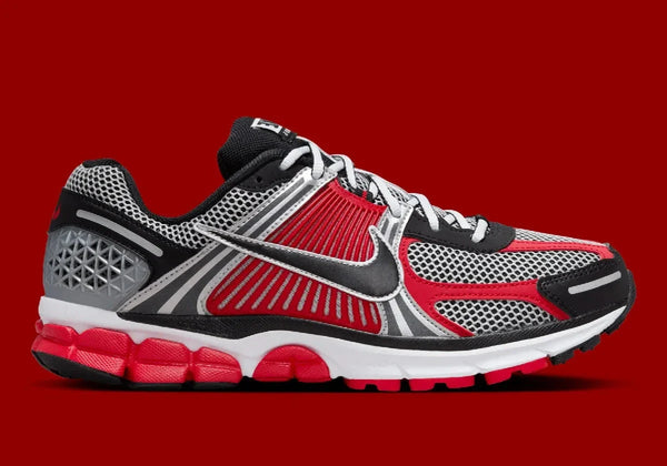 Nike Air Zoom Vomero 5 Metallic Silver University Red