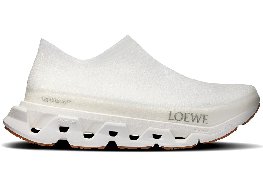 On Running LightSpray Cloudmonster LOEWE White