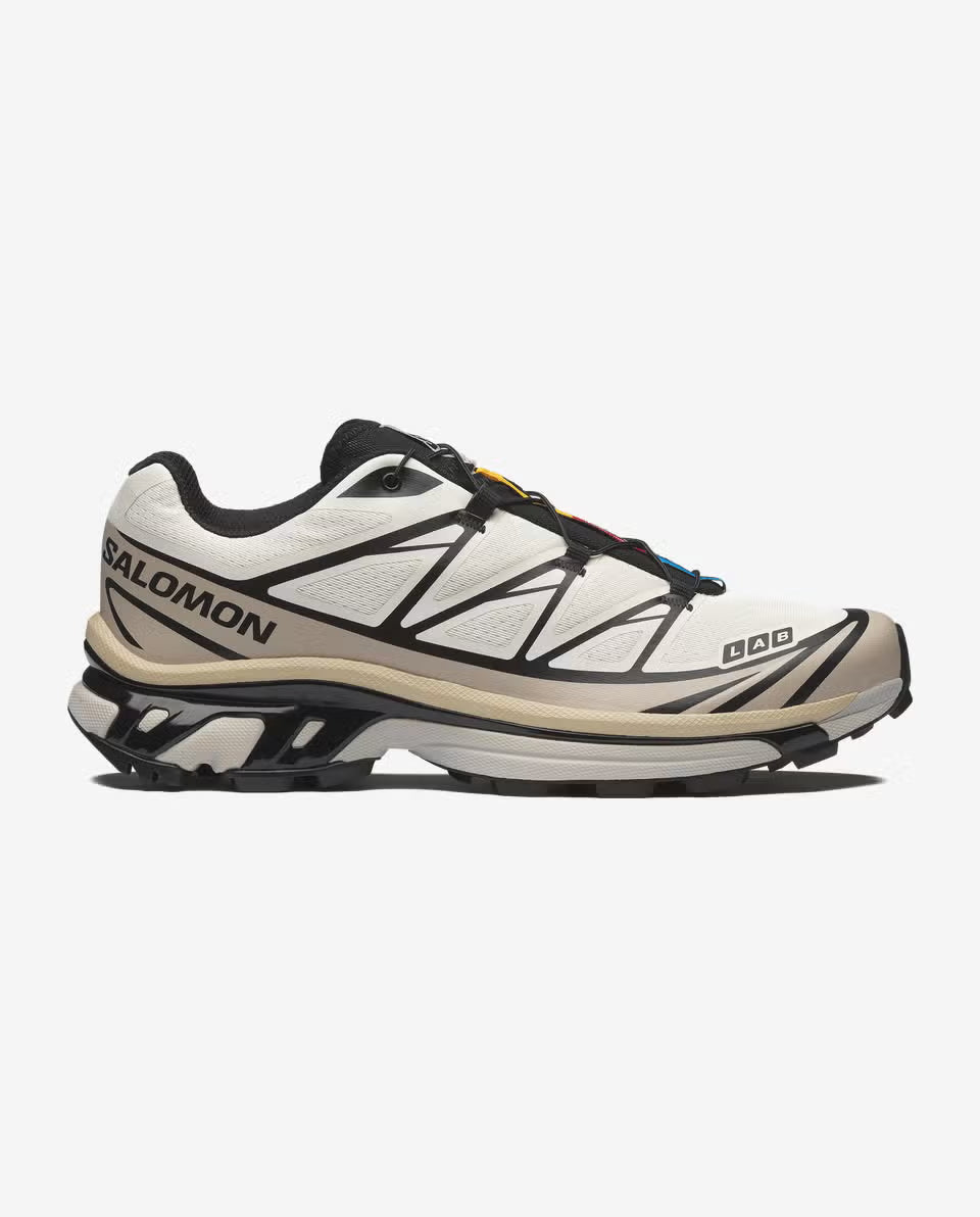 Salomon XT-6 Vanilla Ice Black Silver Cloud