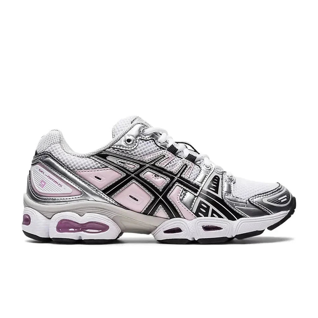 ASICS Gel-Nimbus 9 White Black Light Pink