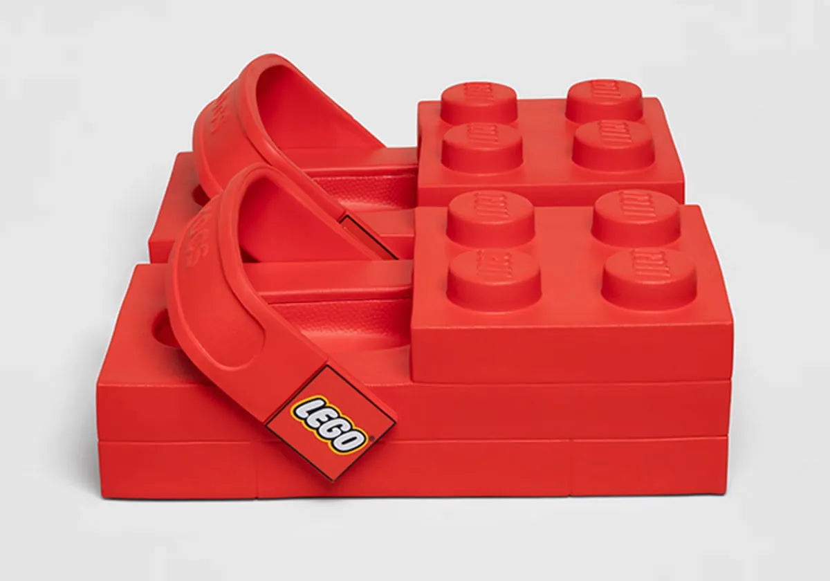 Crocs Brick Clog LEGO Red