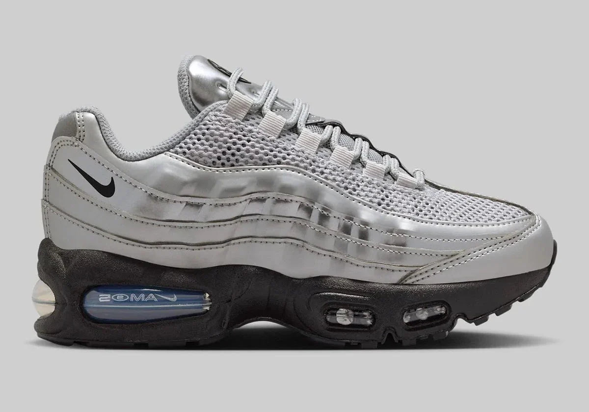 Nike Air Max 95 SE Big Bubble Total 90 Metallic Silver