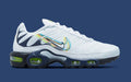 Nike Air Max Plus 3D Swoosh White Volt Football Grey Blackened Blue