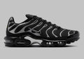Nike Air Max Plus Premium Black Reflective Silver