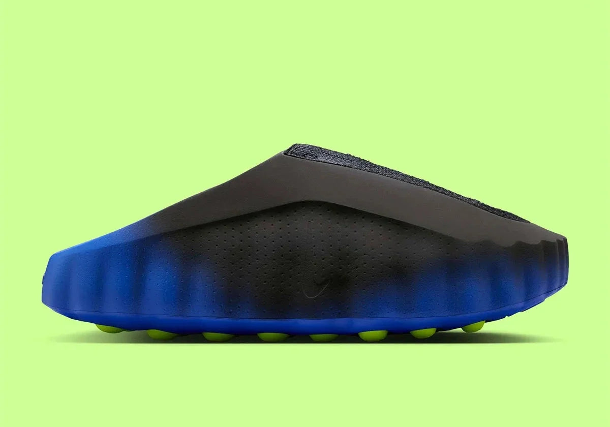 Nike Mind 001 Flyknit Slide Hyper Royal Black
