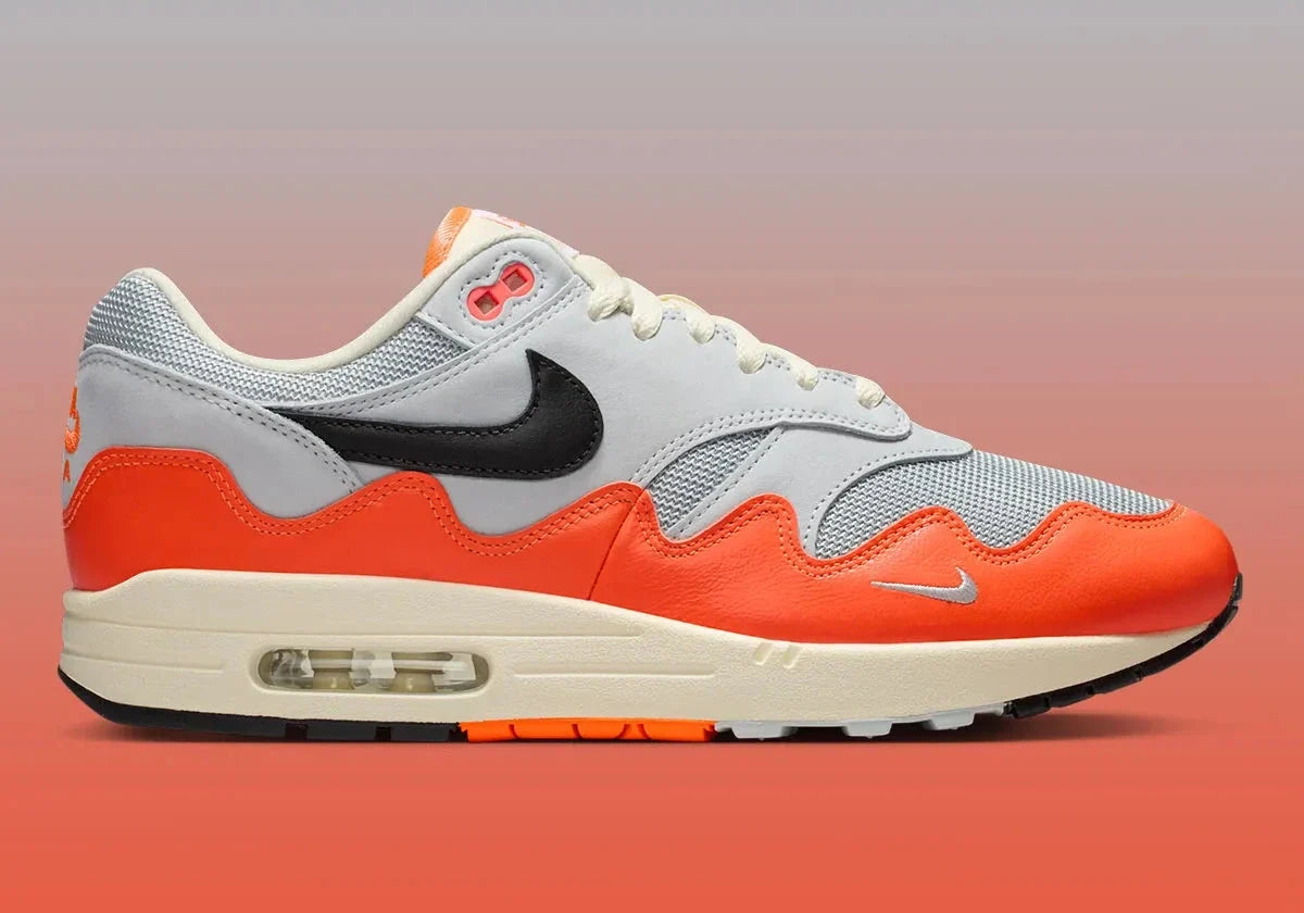 Nike Air Max 1 Patta Waves Hyper Crimson Pure Platinum