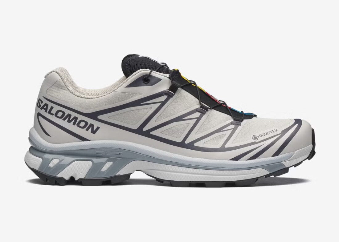 Salomon XT-6 Gore-Tex Silver Cloud Black