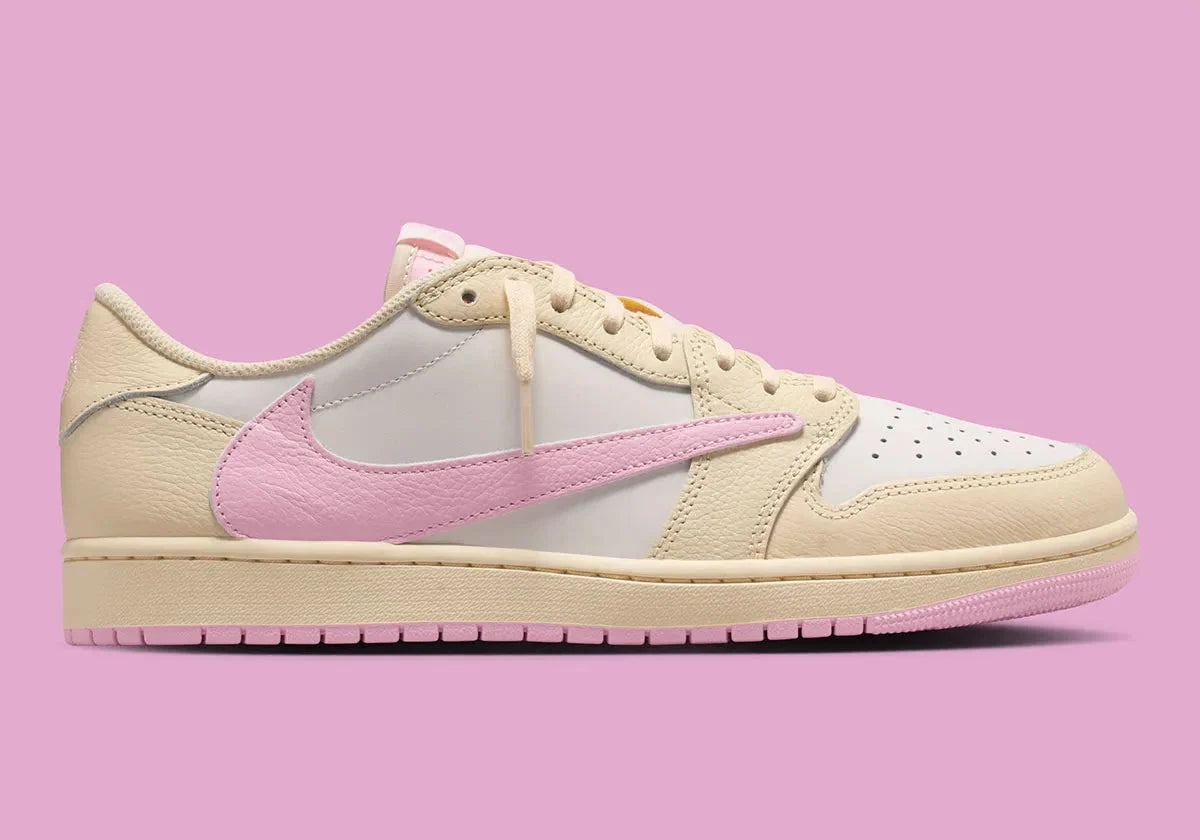 Air Jordan 1 Retro Low OG SP Travis Scott Shy Pink