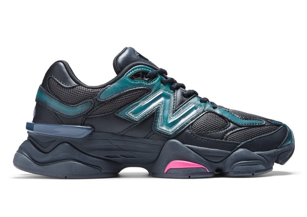New Balance 9060 Mowalola Burglarwear Black Teal Pink
