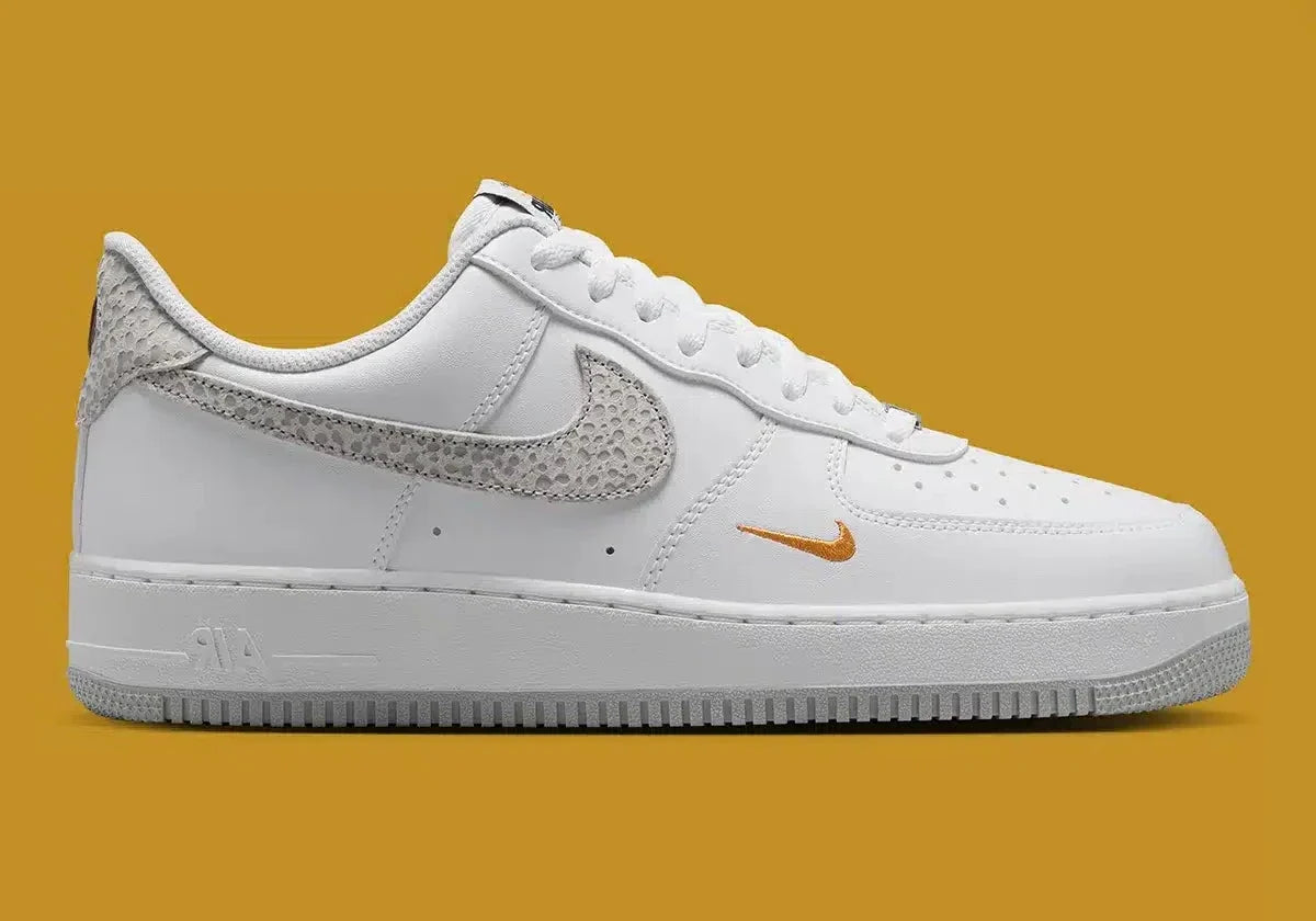 Nike Air Force 1 Low '07 White Kumquat Grey Fog
